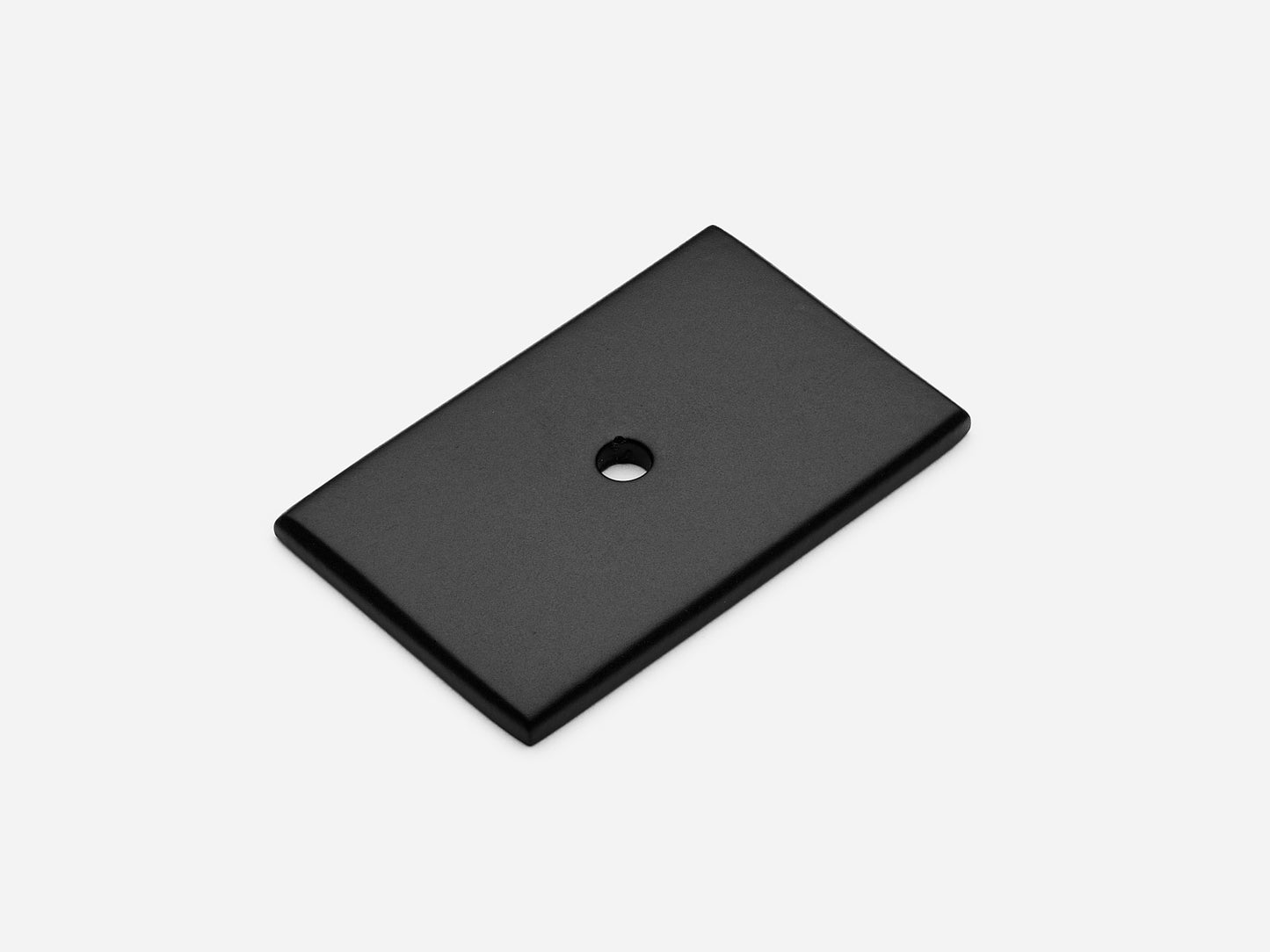 Rectangular Backplate, 1.25" x 2"