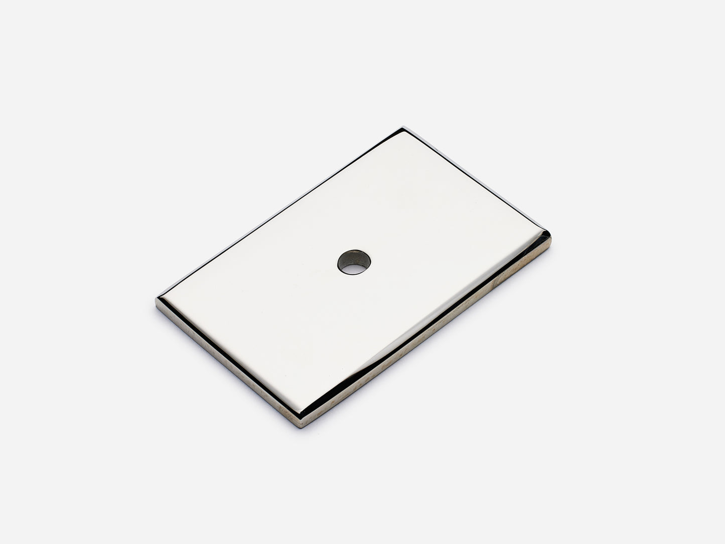 Rectangular Backplate, 1.25" x 2"